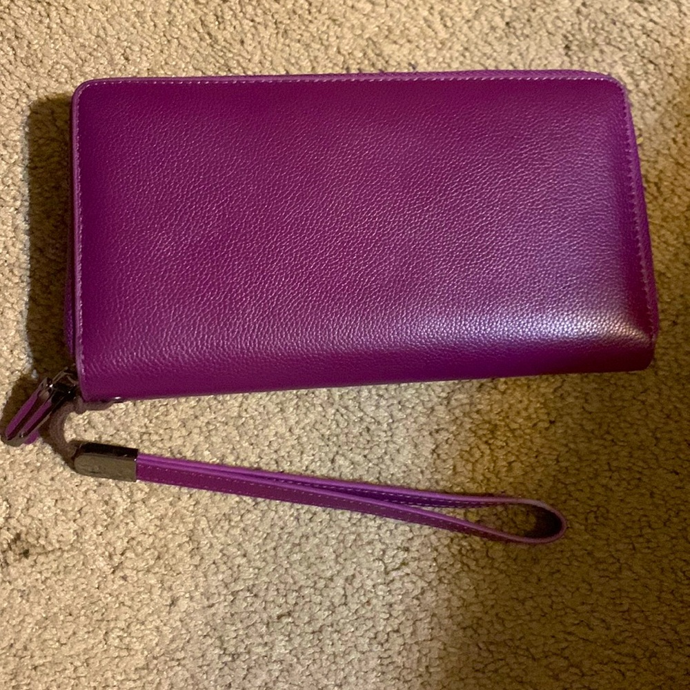 Bveyzi Zipper Wallet RFID Blocking Wallet